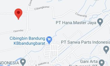 6345 M2 Tanah Komersil di Jalan Terusan Jakarta,  Kota Bandung.