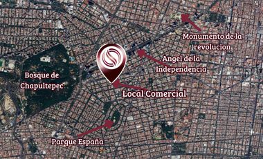 Local comercial abajo de condominios, en venta, Roma Norte, Ciudad de México