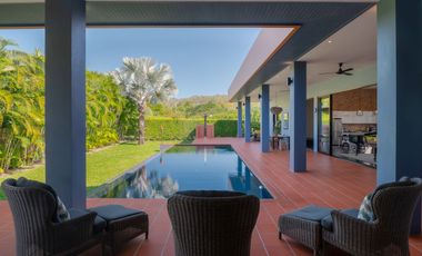 Modern Contemporary Villa in a Five Star resort estate