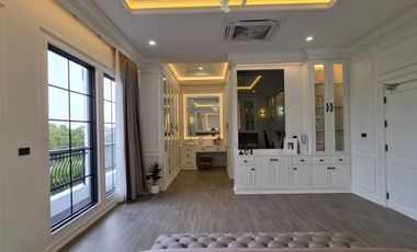 ขายคฤหาสน์ใหม่พร้อมอยู่ บางนาตราด กม29 227 ตร.ว.หน้าติดทะเลสาบ