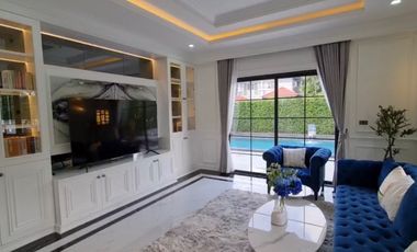 ขายคฤหาสน์ใหม่พร้อมอยู่ บางนาตราด กม29 227 ตร.ว.หน้าติดทะเลสาบ