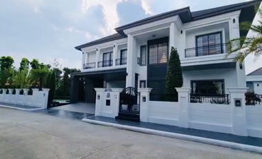 ขายคฤหาสน์ใหม่พร้อมอยู่ บางนาตราด กม29 227 ตร.ว.หน้าติดทะเลสาบ