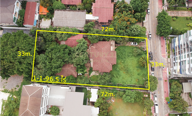 Land for Sale! Prime location 596.5 sq.wah Soi Phahonyothin 9 near BTS Ari and Saphankhwai/42-LA-66022