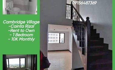 277K to Move in Condo in Pasig Rent To Own 3 BR Condo