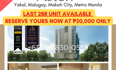 LAST 2 BEDROOM in AVIDA ASTEN MAKATI for SALE, EARLY MOVE IN READY, Yakal, Malugay, Makati, 1203 Metro Manila