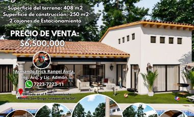 PREVENTA CASA GLADIOLA 43 hermosa y nueva muy cerca de la entrada a fracc Rancho San Diego EDOMEX con alberca climatizada y jardín plano