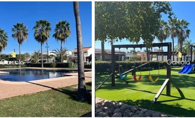 Se renta casa AMUEBLADA en Privada con acceso controlado, área común con alberca