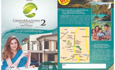 Greenmeadows at The Orchard Dasmarinas Cavite  Lots for Sale (2022)