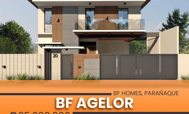 BF Agelor 4BR House & Lot for Sale | BF Homes Parañaque | Near VOB, PDP Executive Village, Sinag Tala, BF Manresa, Tahanan VIllage, Hillsborough Alabang, Alabang Hills Village, SM BF, ATC