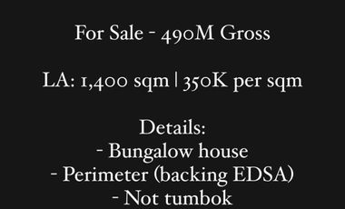 🔆Urdaneta Village House For Sale | 350K / sqm | Makati