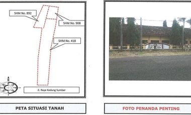 Tanah di Jl Raya Kedung Sumber balongpanggang Gresik