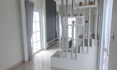 Rumah Depok Minimalis Modern Murah Cantik 2 Lantai Cluster Medina Townhouse Pancoran Mas Strategis Dekat Stasiun Depok Baru Dekat Stasiun Depok Lama