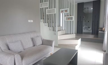 Rumah Depok Minimalis Modern Murah Cantik 2 Lantai Cluster Medina Townhouse Pancoran Mas Strategis Dekat Stasiun Depok Baru Dekat Stasiun Depok Lama