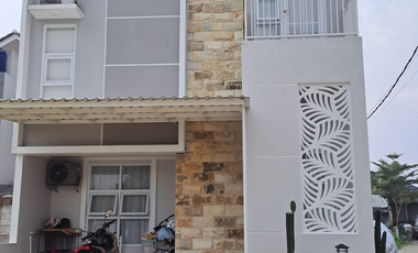 Rumah Depok Minimalis Modern Murah Cantik 2 Lantai Cluster Medina Townhouse Pancoran Mas Strategis Dekat Stasiun Depok Baru Dekat Stasiun Depok Lama