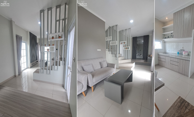Rumah Depok Minimalis Modern Murah Cantik 2 Lantai Cluster Medina Townhouse Pancoran Mas Strategis Dekat Stasiun Depok Baru Dekat Stasiun Depok Lama