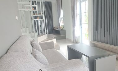 Rumah Depok Minimalis Modern Murah Cantik 2 Lantai Cluster Medina Townhouse Pancoran Mas Strategis Dekat Stasiun Depok Baru Dekat Stasiun Depok Lama