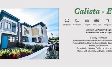 3BR SINGLE ATTACHED | HOUSE FOR SALE UNNA MODEL |  FOR SALE CALISTA MODEL | HOUSE FOR SALE UNNA MODEL | PHIRST PARK HOMES TANZA CAVITE