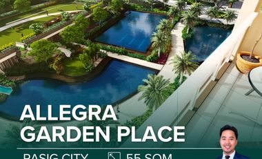 Allegra Garden Place 2BR Two Bedroom near BGC and Capitol Commons FOR SALE C084