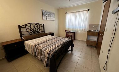 Departamento amueblado en renta en Noria Alta, Guanajuato Capital