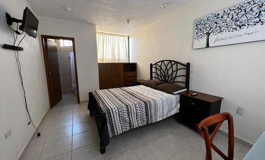 Departamento amueblado en renta en Noria Alta, Guanajuato Capital