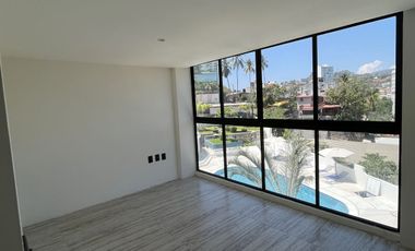 Departamento remodelado con vista al mar en Fracc Las Playas Acapulco