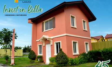 2 Bedroom Bella House and Lot for Sale in Camella Los Banos Laguna