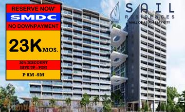 SMDC Sail Residences  Condo For Sale in Mall of Asia ,Pasay City  near in NAIA Airport ,Aseana City and Entertainment City.