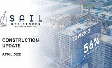 SMDC Sail Residences  Condo For Sale in Mall of Asia ,Pasay City  near in NAIA Airport ,Aseana City and Entertainment City.