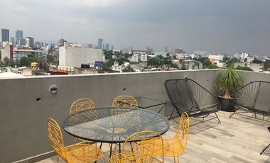 Departamento en renta Colonia Roma Sur
