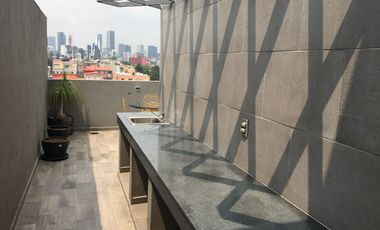 Departamento en renta Colonia Roma Sur