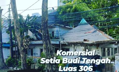 Rumah Hitung Tanah Luas 306 Setiabudi Tengah Komersial