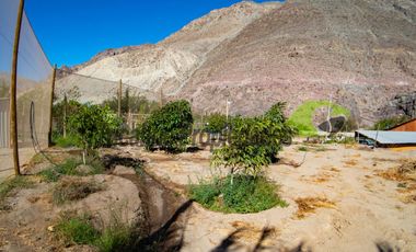 Parcela con casa, piscina y dos cabañas. Potencial turístico. Varillar, Valle del Elqui. $280 millones
