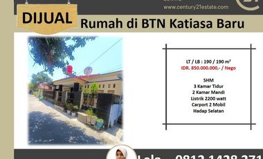 Rumah Dijual di Harjamukti Kota Cirebon Dekat Grage City Mall