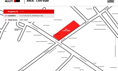 1100 SqM Commercial Lot for Rent in Mandaue City