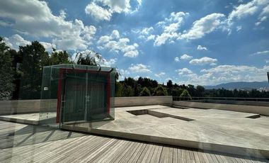 Se renta penthouse Cuajimalpa, vista Hermosa Ciudad de México 24-835MCE