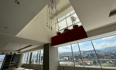 Se renta penthouse Cuajimalpa, vista Hermosa Ciudad de México 24-835MCE