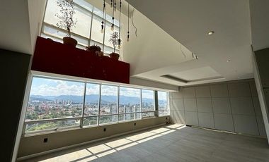 Se renta penthouse Cuajimalpa, vista Hermosa Ciudad de México 24-835MCE
