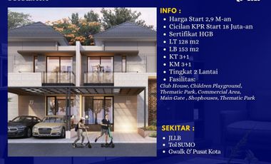 Dijual Rumah Baru Citraland The Greenlake Surabaya Start 2.9M