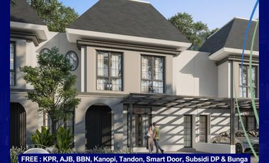 RUMAH BARU MEWAH CITRA GARDEN FREE BIAYA BUDURAN SIDOARJO MODERN 2 LANTAI SUBSIDI DP