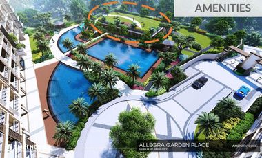 1 Bedroom Condominium for Sale near BGC and Taguig - Allegra Garden Place by DMCI Homes