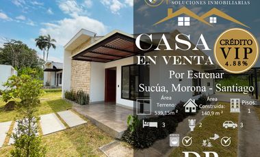 Venta de Casa en Sucúa Morona – Santiago. Aplica a Crédito VIP.