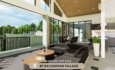 4BR House in Bayanihan Village, BF Homes Parañaque