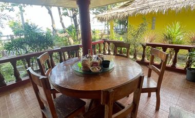 Beach Front Villa in Pagudpod for Sale! 3,000sqm only 30M