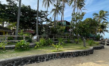 Beach Front Villa in Pagudpod for Sale! 3,000sqm only 30M