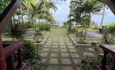 Beach Front Villa in Pagudpod for Sale! 3,000sqm only 30M