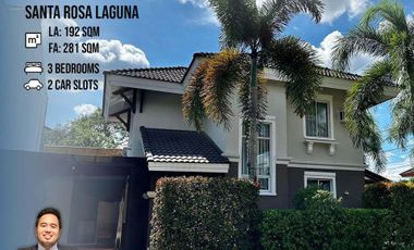 House and Lot for Sale in Santa Rosa Estates 2 at Santa Rosa Laguna