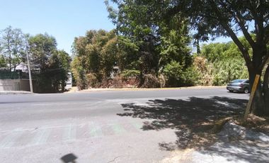 renta terreno en esquina sobre av.forjadores puebla
