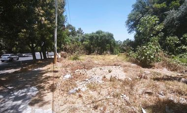 renta terreno en esquina sobre av.forjadores puebla