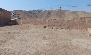 Se Vende Terreno En Esquina Chilca!