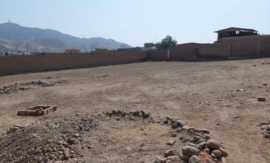 Se Vende Terreno En Esquina Chilca!